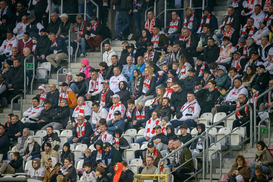 Kibice na meczu ŁKS Łódź z Odrą Opole. Byłeś/aś? Znajdź się w galerii!