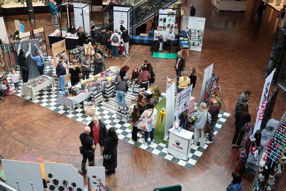 Łódź. Psi Targ w Manufakturze w Łodzi. Każdy miłośnik czworonogów znajdzie tu coś dla siebie