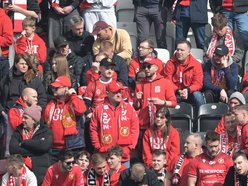 Łódź. Kibice na meczu Widzew Łódź - Bruk-Bet Termalica Nieciecza. Byłeś/aś? Znajdź się w galerii!