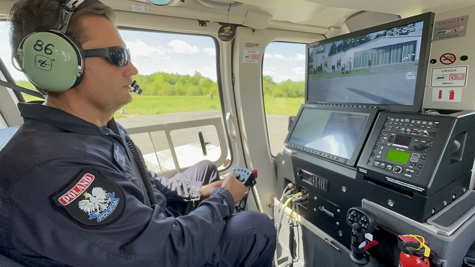 Łódź. Policja w Łodzi z nowoczesnym śmigłowcem. Do jakich akcji będzie służyć?
