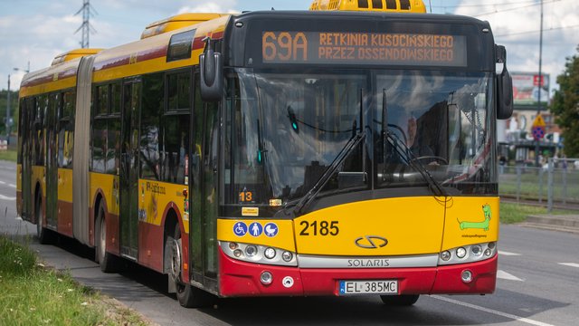 Remont Niciarnianej. Zmiany tras autobusów MPK Łódź