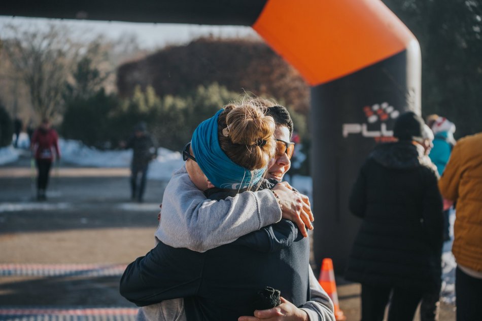 Botaniczna Piątka w Ogrodzie Botanicznym w Łodzi. Galeria z mroźnego biegu