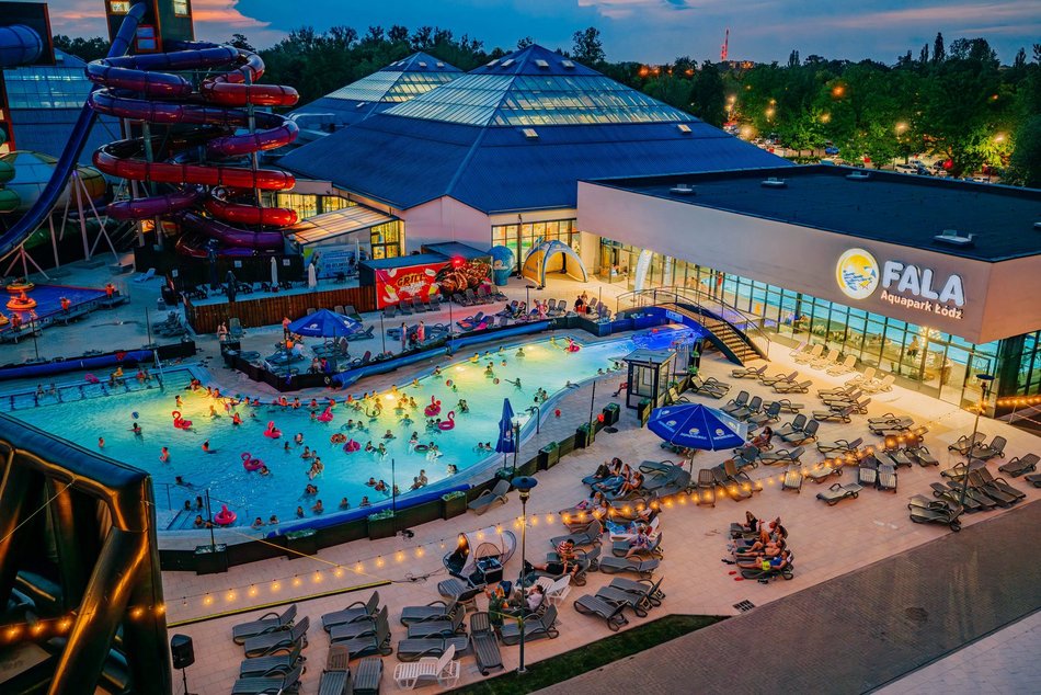 Łódź. Aquapark Fala w Łodzi