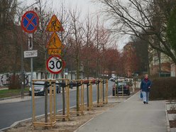 Łódź. Remont ul. Gandhiego w Łodzi