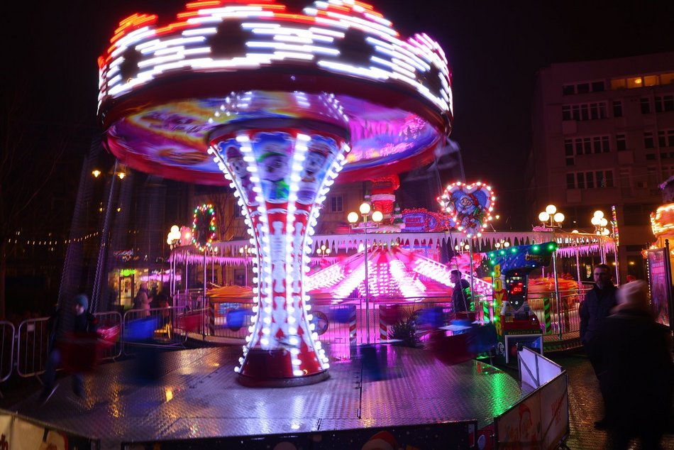 Świąteczny klimat na Jarmarku Bożonarodzeniowym w Łodzi