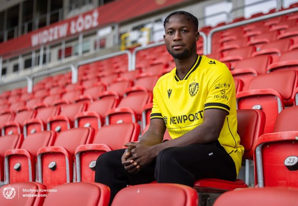 Łódź. Piłkarz Osman Bukari