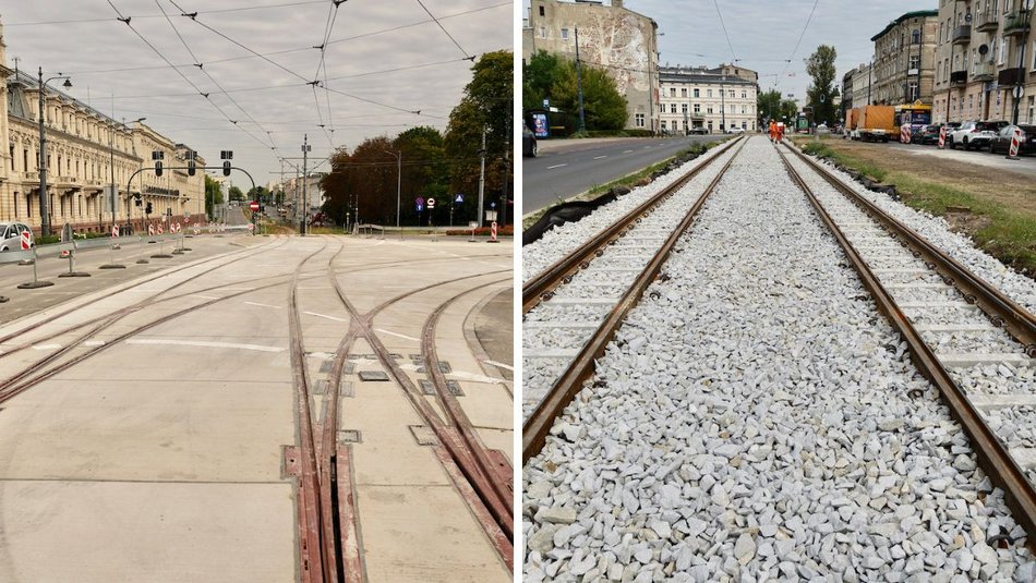 Łódź. Koniec remontu torowisk w centrum Łodzi. Autobusy i tramwaje MPK Łódź wracają na swoje trasy