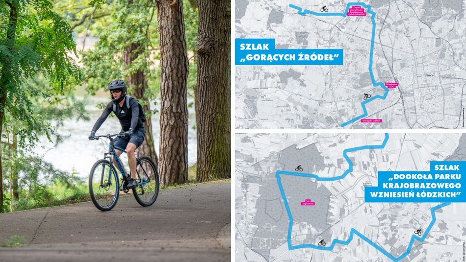 Łódź. Trasy rowerowe po Łodzi i okolicach