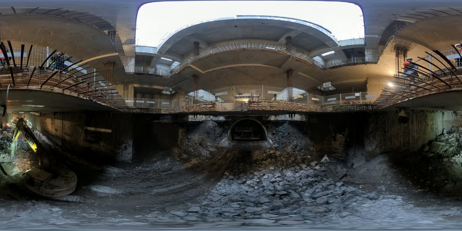 Budowa tunelu średnicowego pod Łodzią