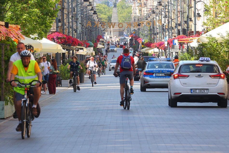 Lato zawitało na Piotrkowską i plac Wolności. To gorący weekend w Łodzi
