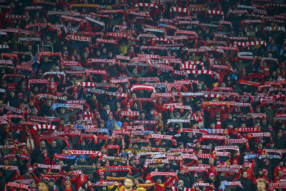 Zdjęcia z meczu Widzewa Łódź z Cracovią