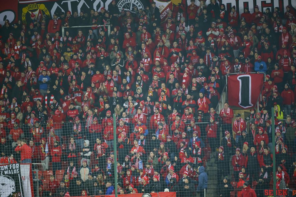 Widzew Łódź - Stal Mielec kibice