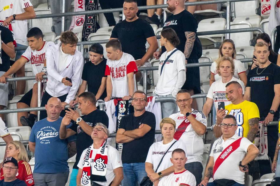 Łódź. Kibice na meczu ŁKS Łódź - Wieczysta Kraków. Byłeś/aś? Znajdź się w galerii