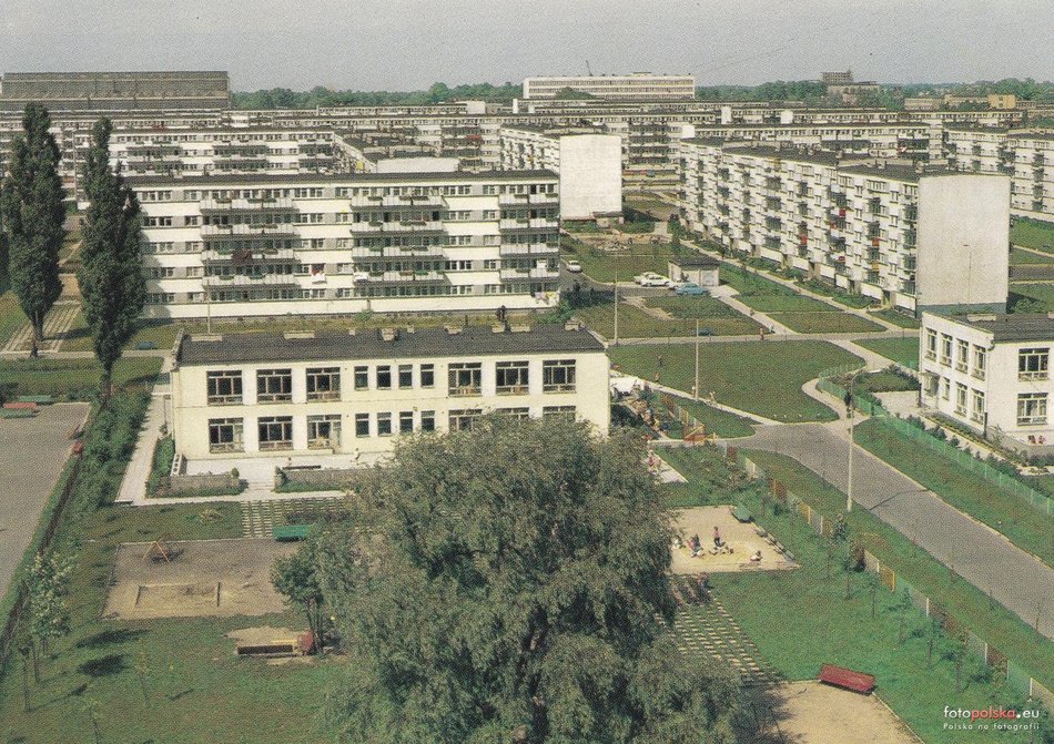 Łódź. Teofilów w latach 70.