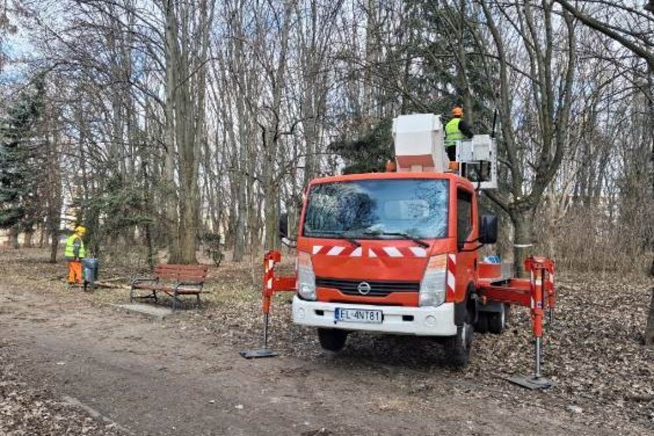 Łódź. Łódź sprząta na błysk po zimie! Pracownicy nie próżnują i porządkują ulice, parki, chodniki i nie tylko