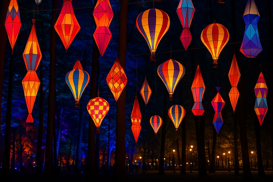 Strefa dla dzieci na Light Move Festival 2025 Łódź