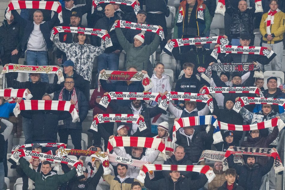 Kibice na meczu ŁKS Łódź z Miedzią Legnica. Odszukaj się w naszej galerii