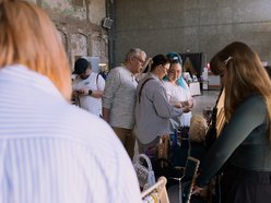 Łódź. Kiermasz staroci w Ogrodach Geyera
