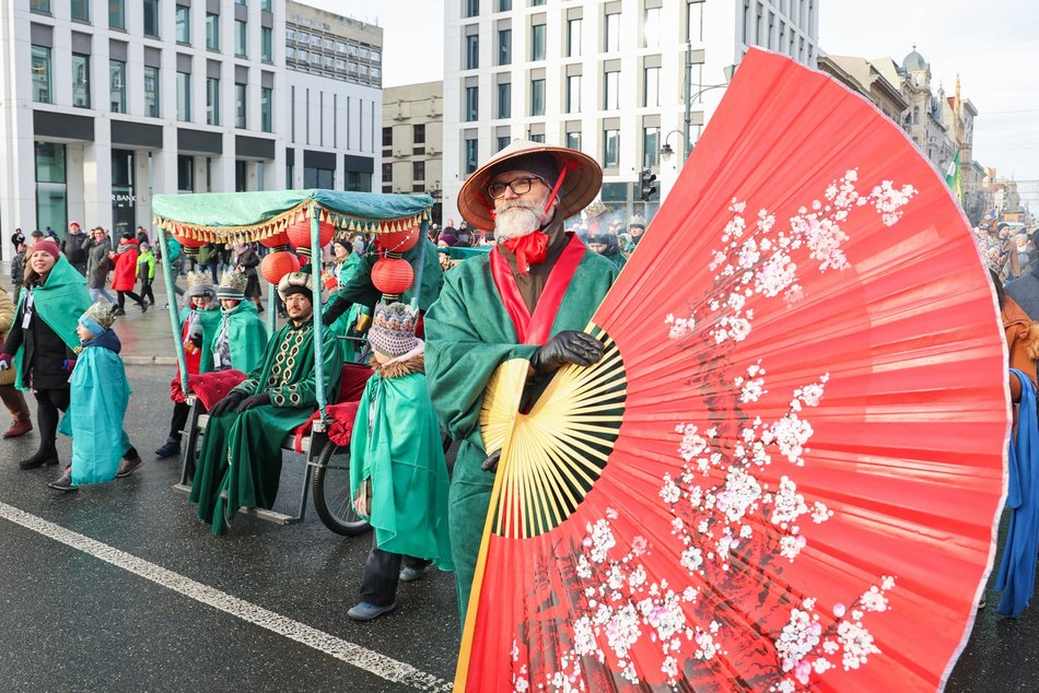 Orszak Trzech Króli przeszedł ulicami Łodzi