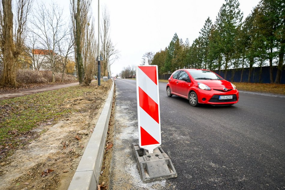 Łódź. Remont Maratońskiej