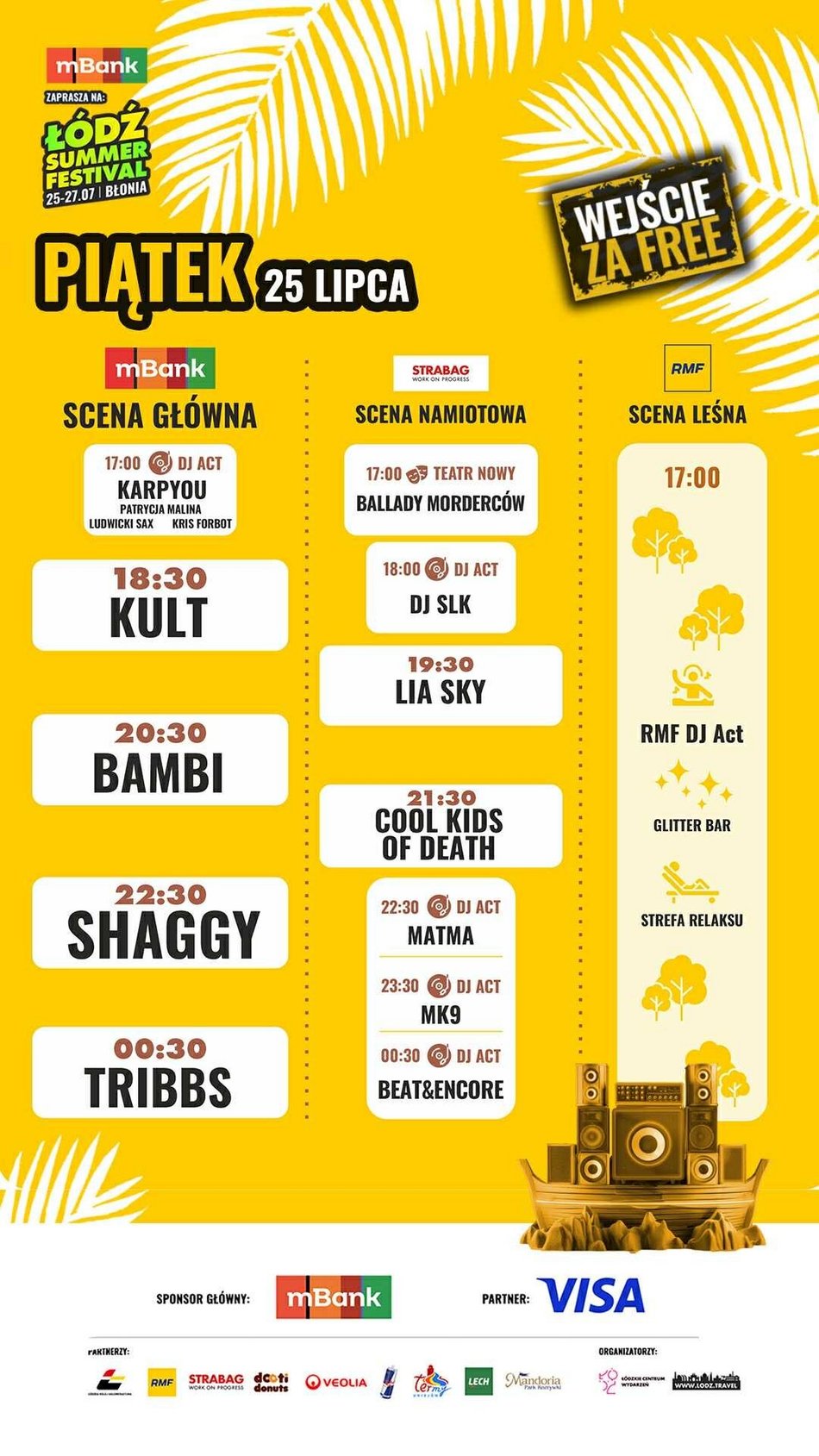 Łódź Summer Festival 2025. Sprawdź line-up godzina po godzinie [SZCZEGÓŁY]