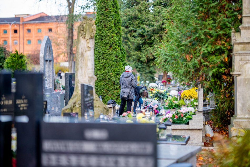 Łodzianie już na Starym Cmentarzu w Łodzi. Tak odwiedzają bliskich