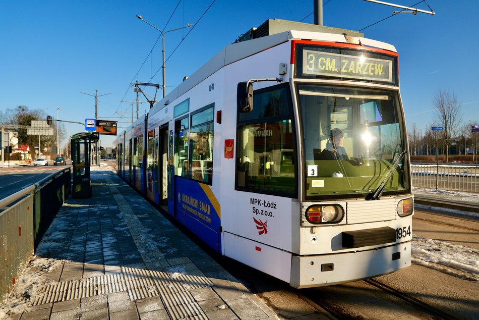 Tramwaje MPK Łódź wróciły na Łagiewnicką. Zobacz, jak suną po torach