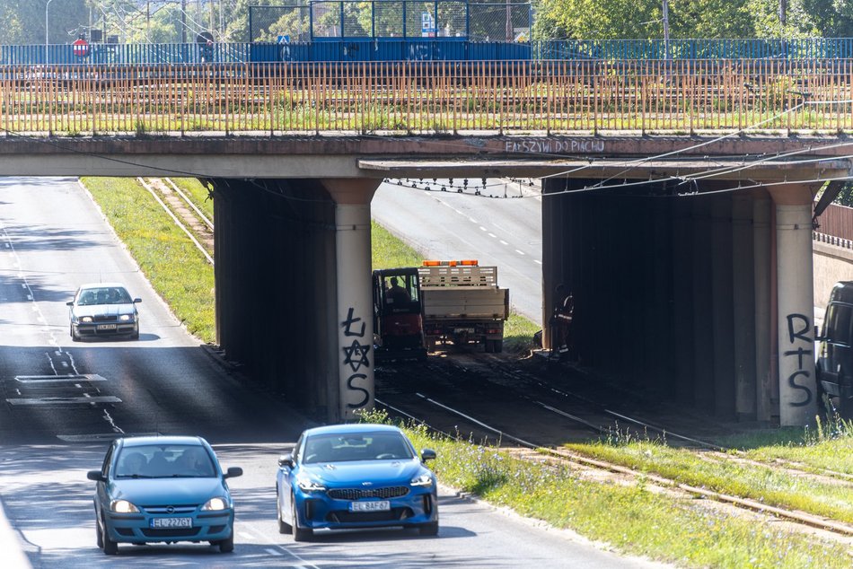 Remont torowiska na Rzgowskiej wystartował