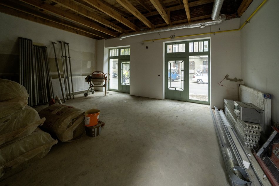 remontowana kamienica