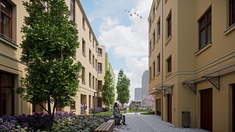 Kamienica przy Włókienniczej odzyskuje dawny blask. Zobacz, jak będzie wyglądać!