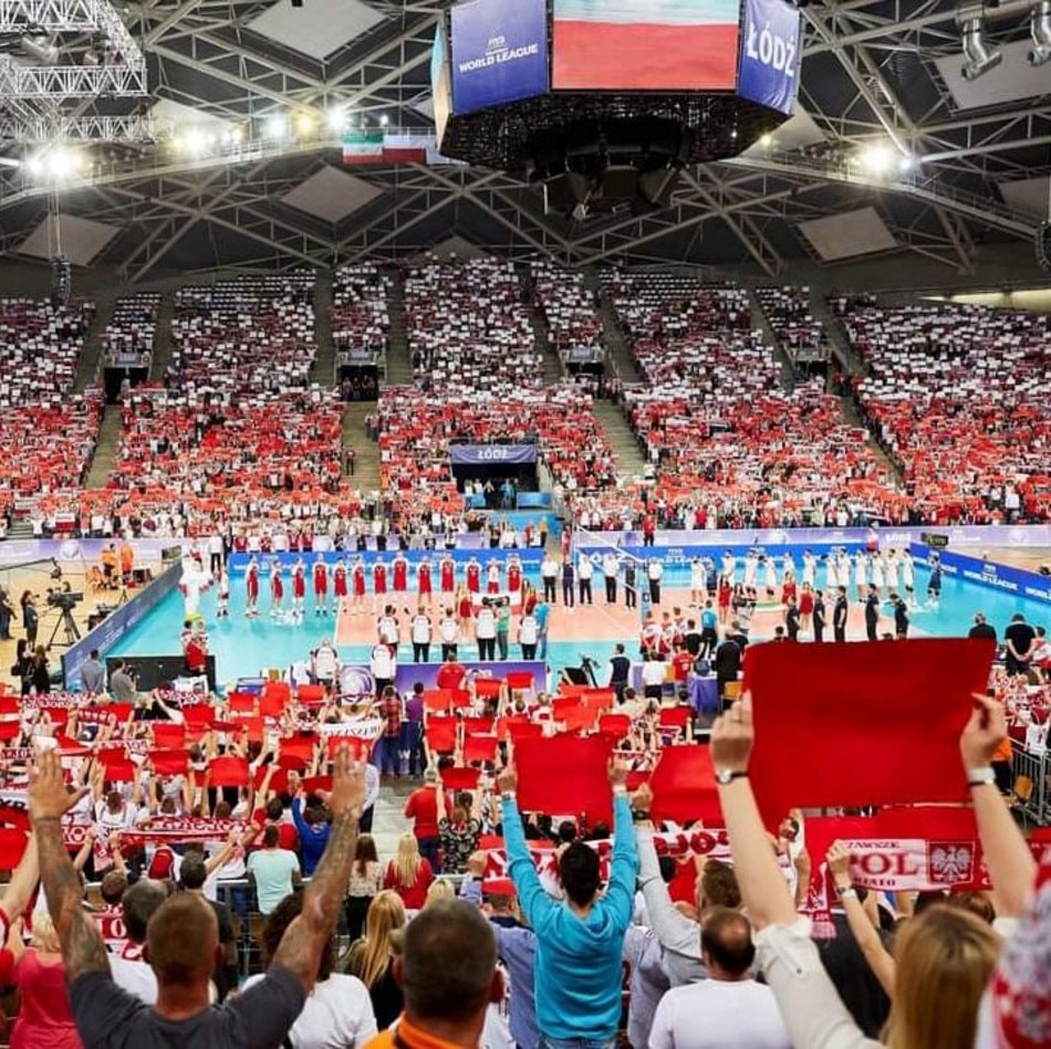 Atlas Arena - mecz reprezentacji Polski mężczyzn w siatkówce