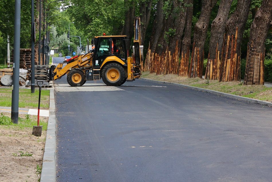 Remont ulicy Hipotecznej - nowa nawierzchnia