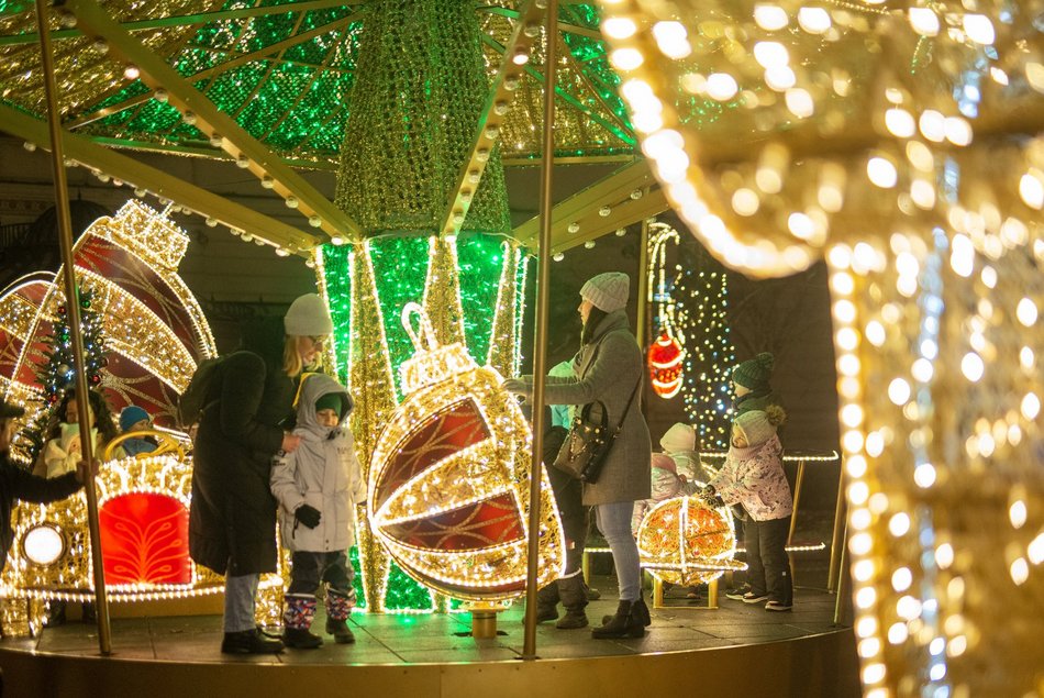 Iluminacje na Piotrkowskiej