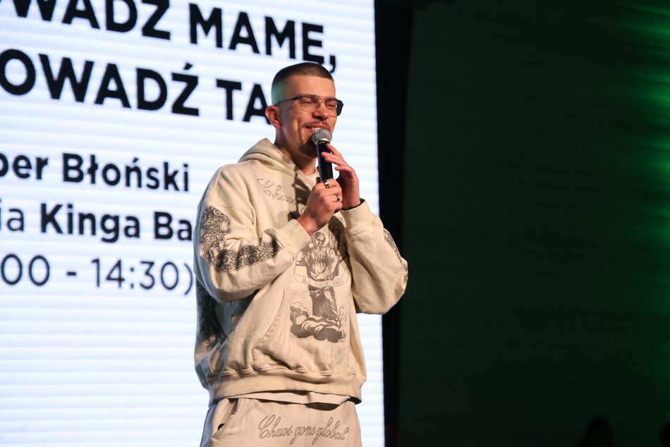 Łódź. Trzeci dzień Future Up! Fest w Łodzi. Byli Maciej Musiał, Kacper Błoński i Czarek Czaruje