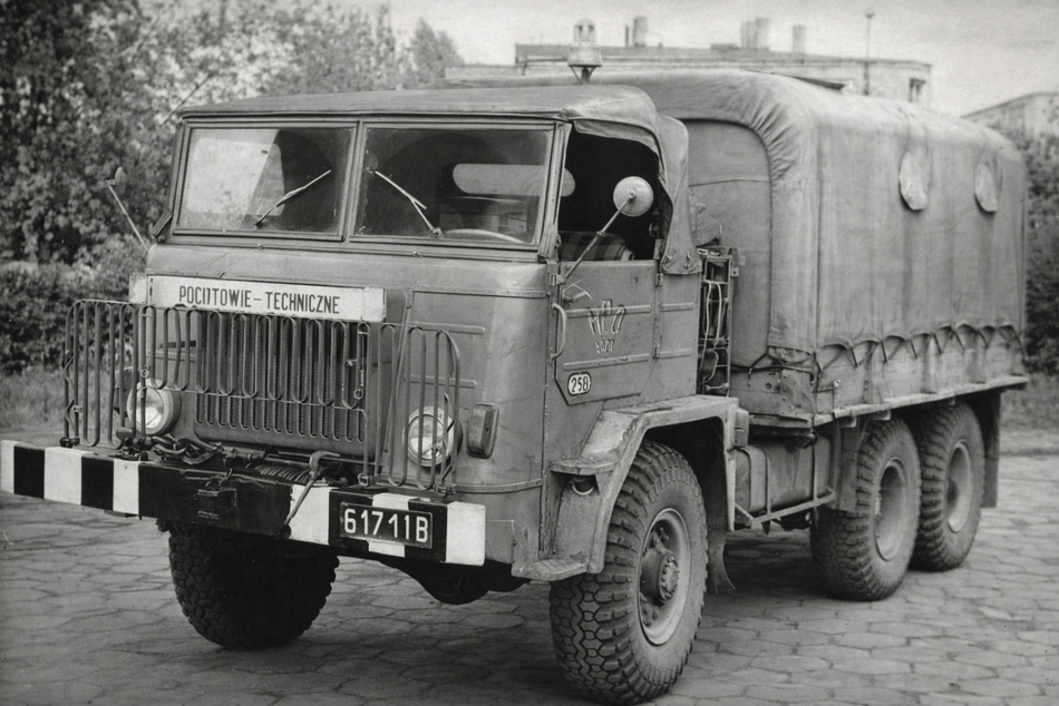 Łódź. Dawny pojazd MPO Łódź