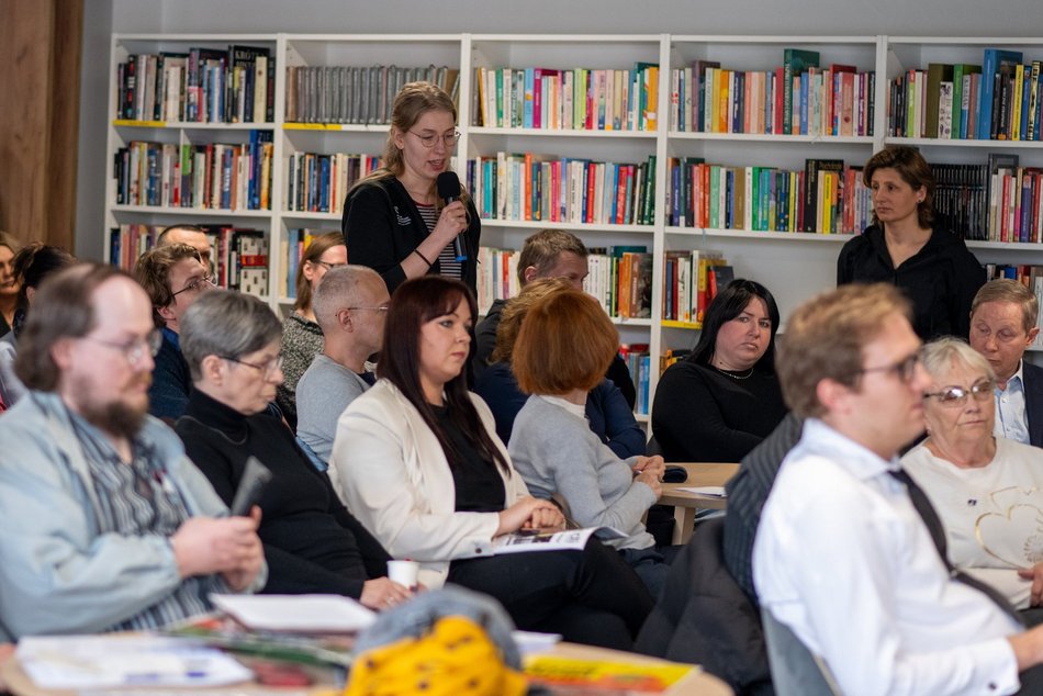 Łódź. Spotkanie z mieszkańcami Rzgowskiej w Łodzi. Tematem przebudowa ulicy