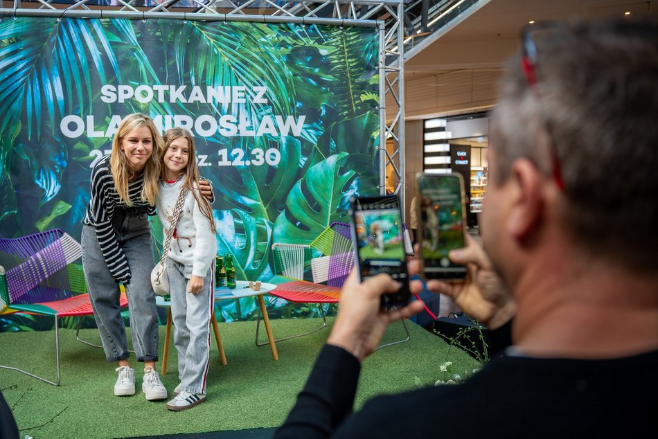 Łódź. Aleksandra Mirosław w Manufakturze. Złota medalistka olimpijska spotkała się z fanami