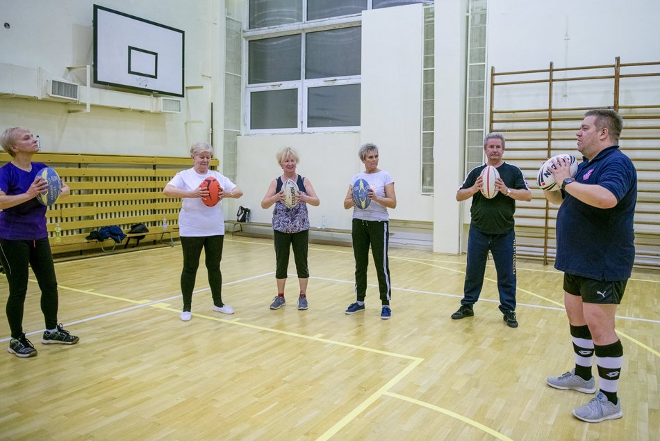 Chodzone rugby dla seniorów