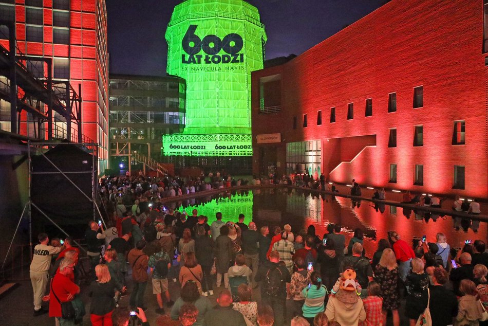 festiwal światła w Łodzi