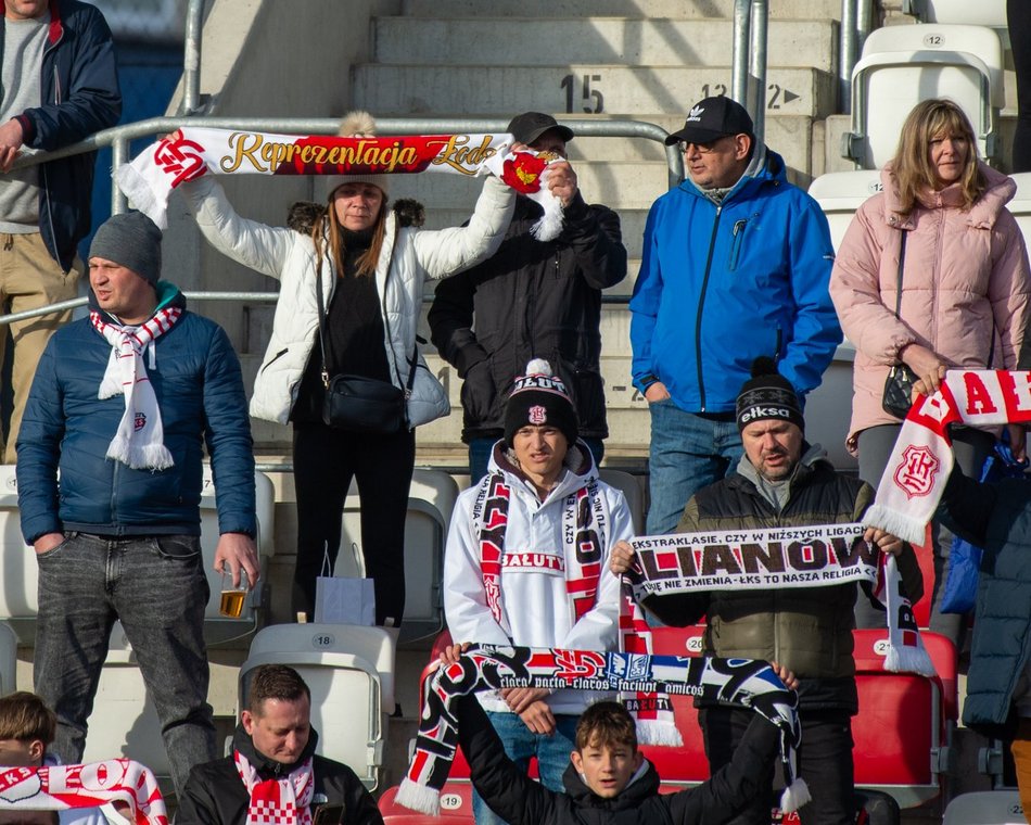 Kibice na meczu ŁKS Łódź kontra Bruk-Bet Termalica Nieciecza. Byłeś? Odszukaj się w galerii