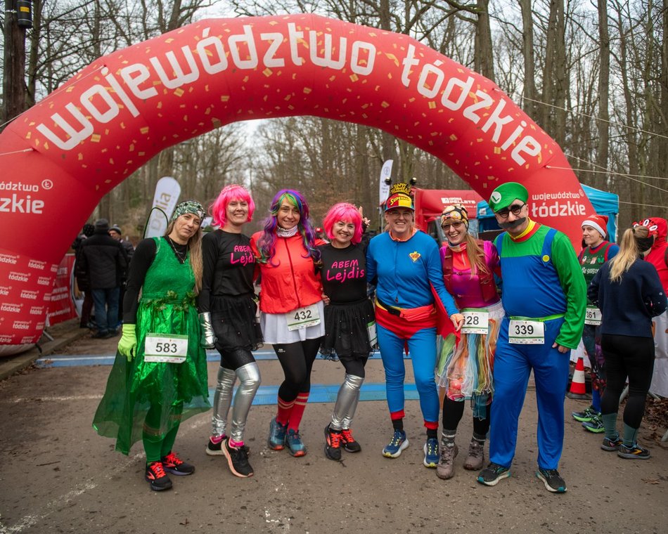 Łódź. Bieg Sylwestrowy w Arturówku