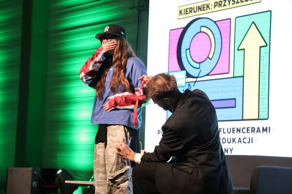 Łódź. Trzeci dzień Future Up! Fest w Łodzi. Byli Maciej Musiał, Kacper Błoński i Czarek Czaruje