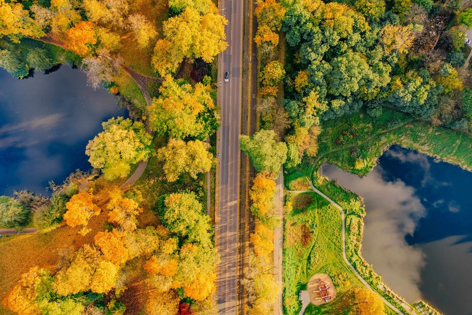 Łódź. Jesienna Łódź z lotu ptaka. Te zdjęcia zapierają dech w piersiach