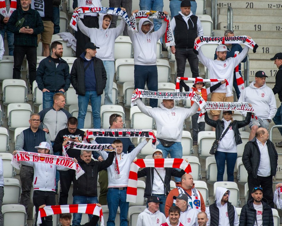 Łódź. Kibice na meczu ŁKS Łódź - Stal Rzeszów. Byłeś/aś? Znajdź się w galerii zdjęć!