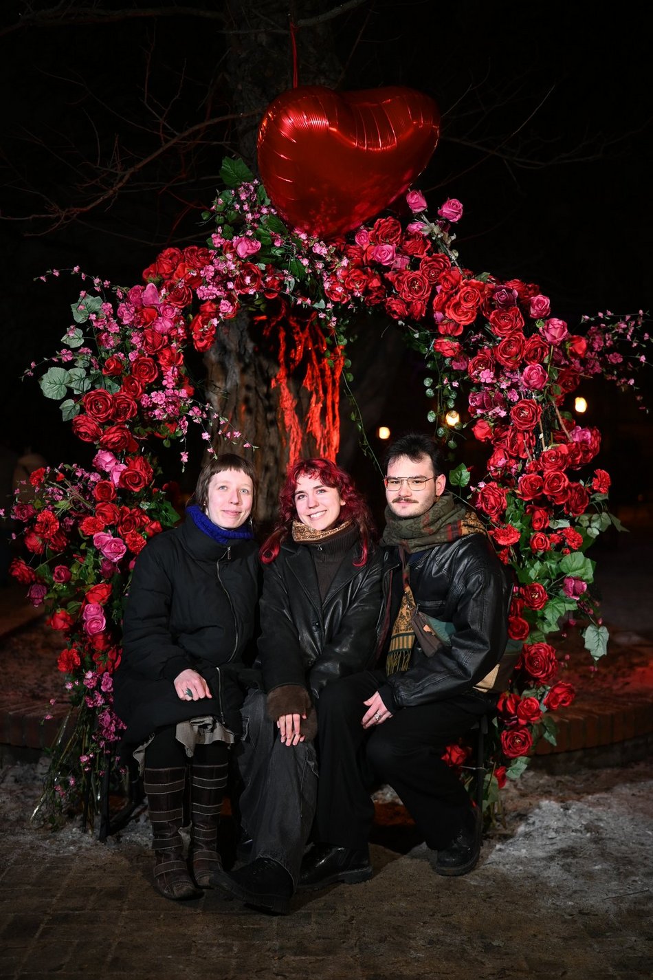 Łódź. Walentynki w Pasażu Rubinsteina w Łodzi. Aż czuć miłość w powietrzu!