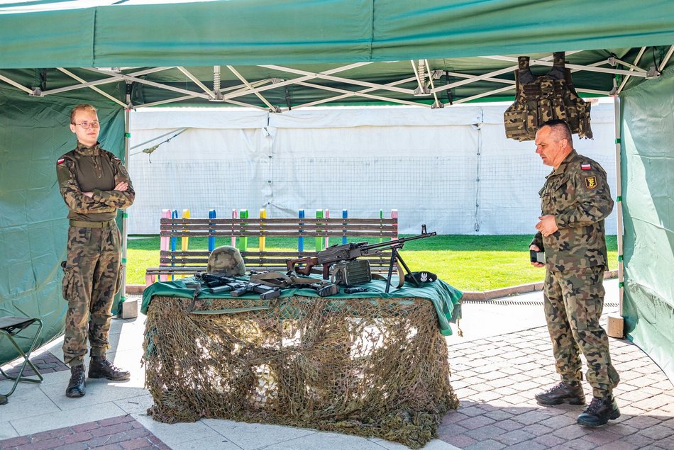 Piknik weterana w Manufakturze