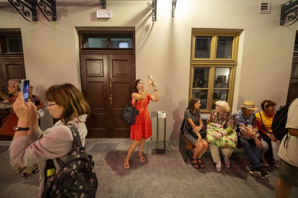 Otwarcie podwórka przy Piotrkowskiej 118