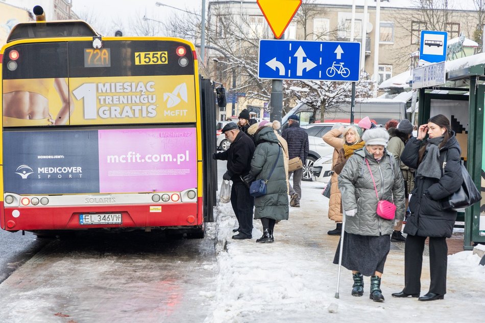 Nowe przystanki MPK Łódź przy placu Barlickiego