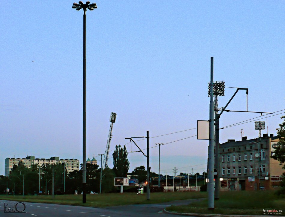 Stary stadion Widzewa Łódź