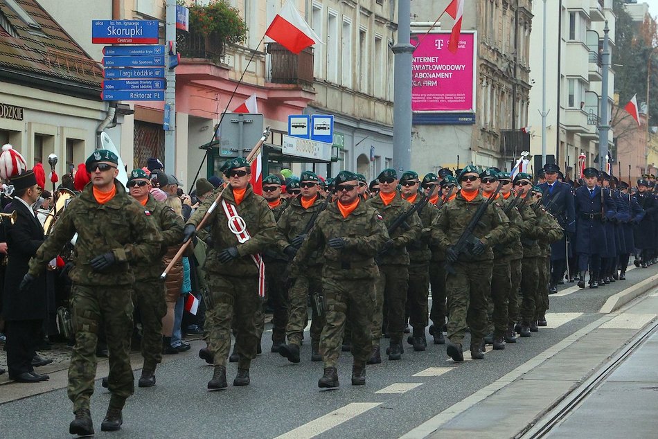 Łódź. Narodowe Święto Niepodległości w Łodzi. Zobacz, jak świętowali łodzianie
